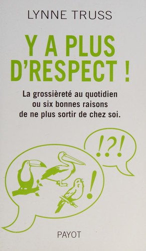 Y'a plus d'respect!