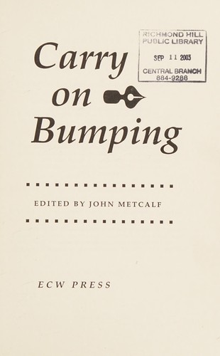Carry on Bumping