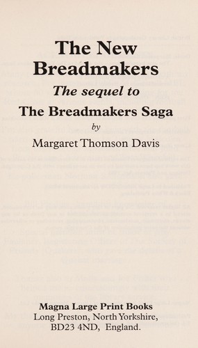New Breadmakers
