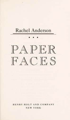 Paper faces
