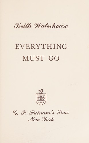 Everything must go.