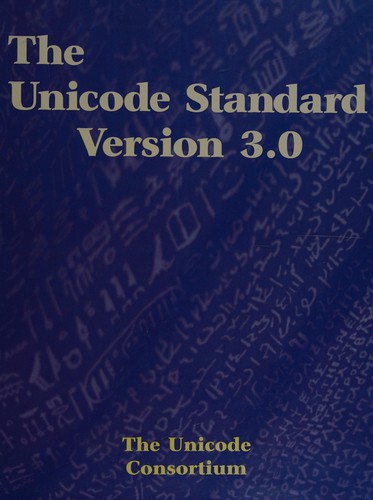 The Unicode standard, version 3.0