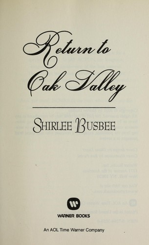 Return to Oak Valley