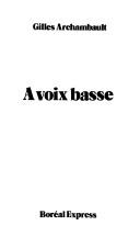 A voix basse