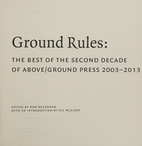 Ground Rules