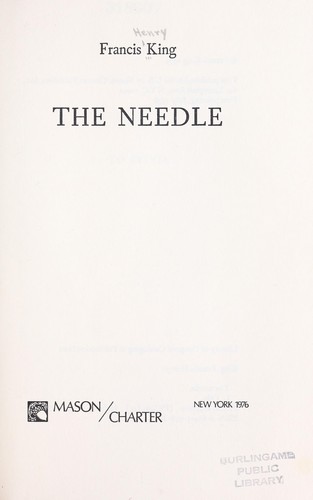 The needle.
