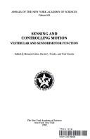 Sensing and Controlling Motion