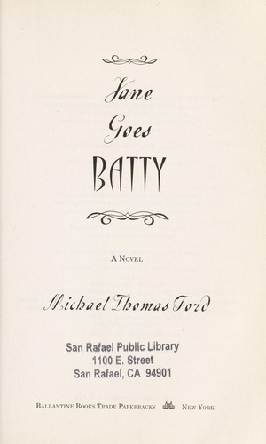 Jane goes batty