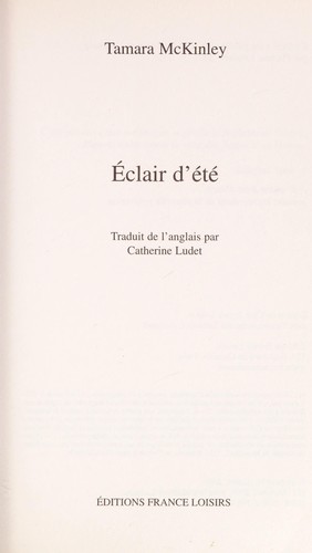 Éclair d'été
