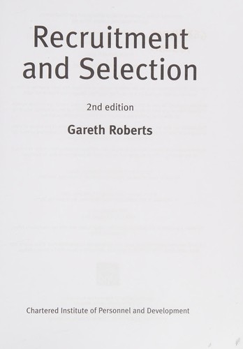 Recruitment and Selection (Developing Practice)