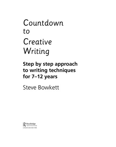 Countdown to creative writing