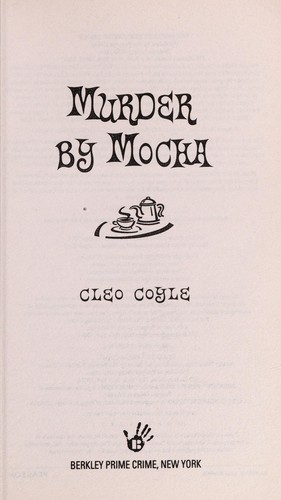 Murder by mocha