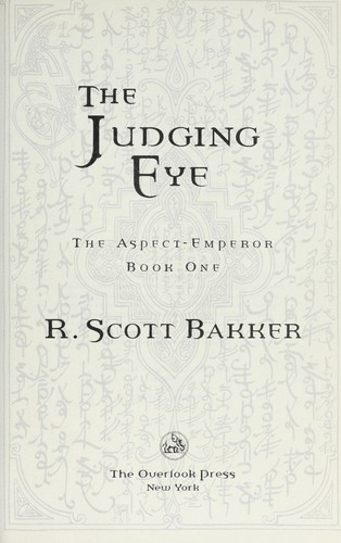 The judging eye