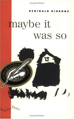 Maybe it was so
