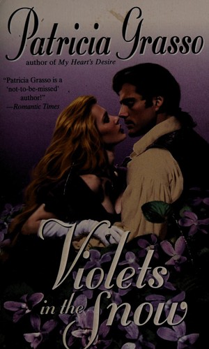 Violets in the snow