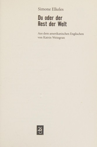 Du oder der Rest der Welt