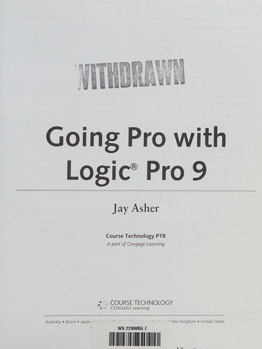 Going pro with Logic Pro 9