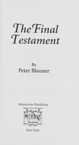 Final Testament