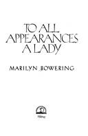 To all apperances a lady