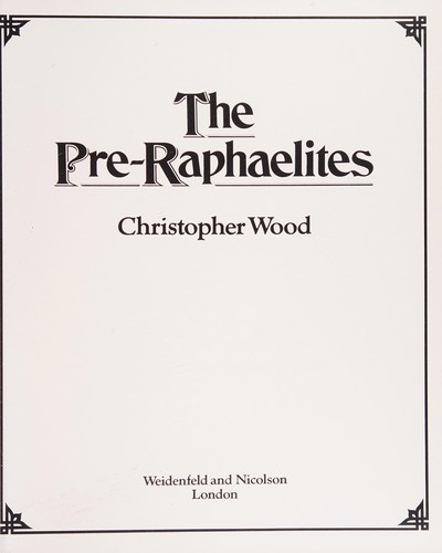 THE PRE-RAPHAELITES