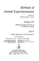 Methods of Animal Experimentation: Research Surgery and Care of the Research Animal 