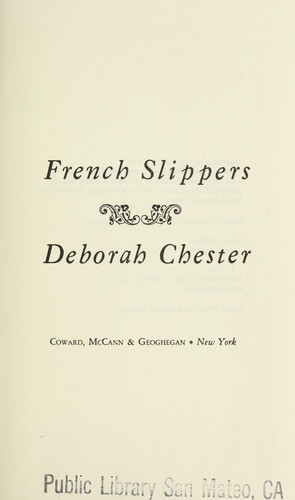 French slippers