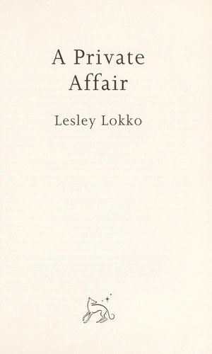 A private affair