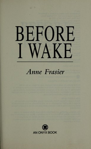Before I wake
