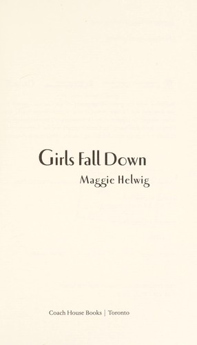 Girls fall down