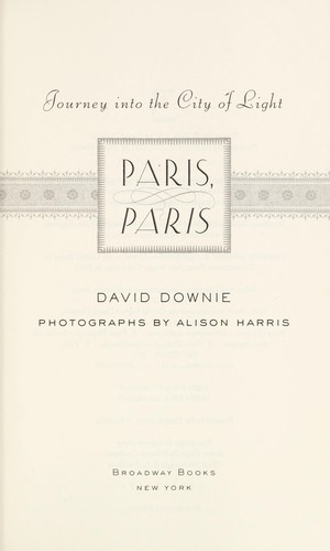Paris, Paris