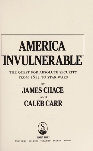 America Invulnerable
