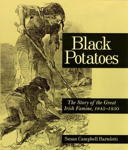 Black potatoes