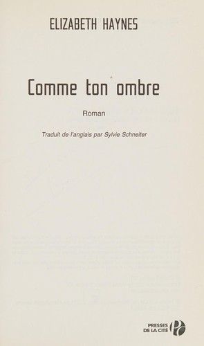 Comme ton ombre