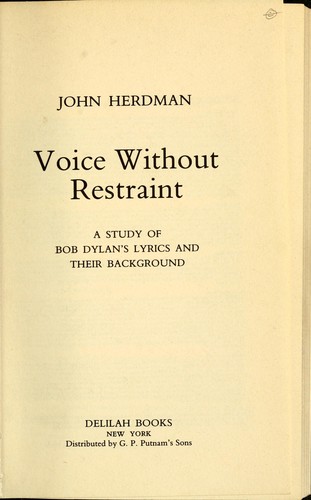 Voice without restraint