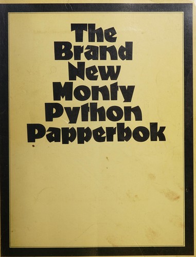 The Brand new Monty Python papperbok [sic]
