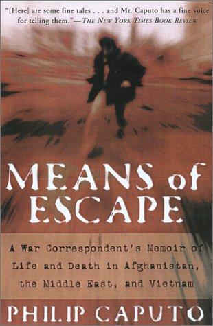 Means Of Escape Memoirs Of The Disasters Of War