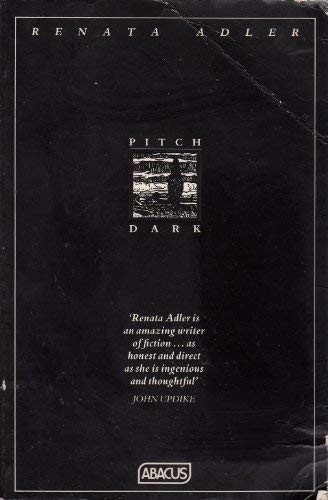 Pitch dark.