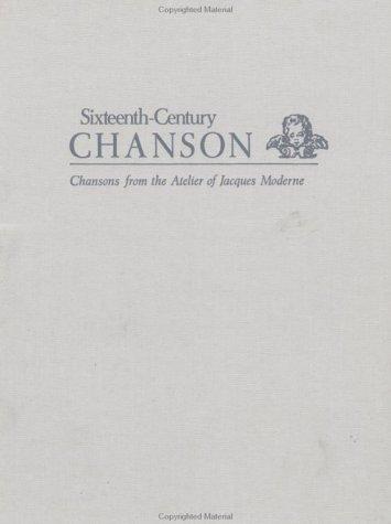 Chansons Published by Jacques Moderne