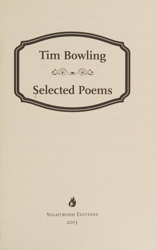Selected poems
