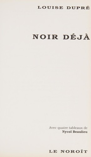 Noir déjà