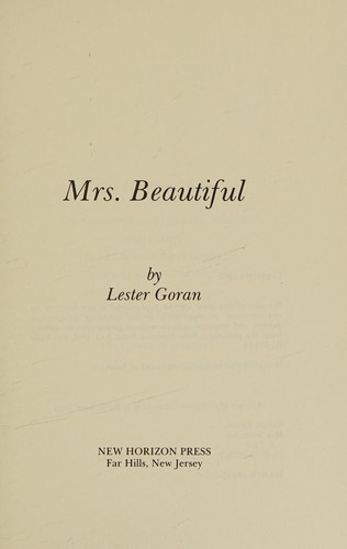 Mrs. Beautiful