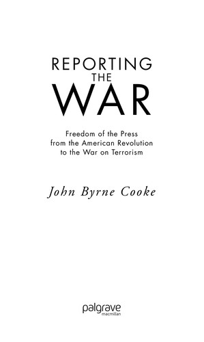 Reporting the war