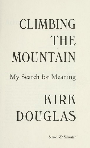 Climbing the mountain