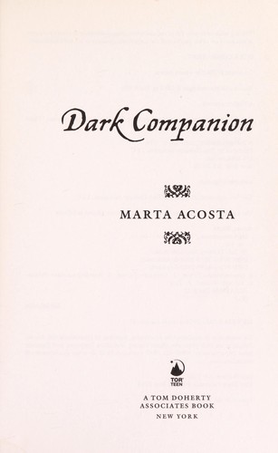 Dark companion