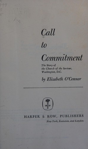 Call to Commitment