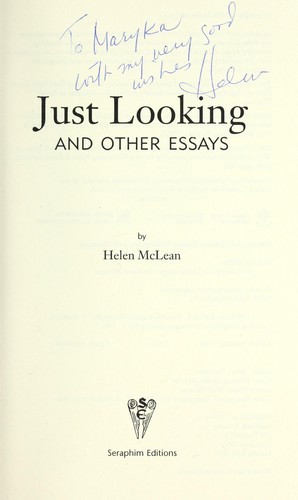 Just looking