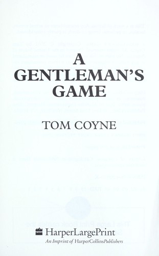 A gentleman's game