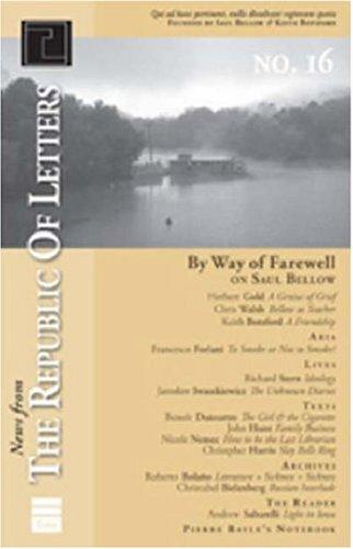 New from the Republic of Letters 16 (News from the Republic of Letters)