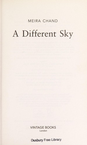 Different Sky