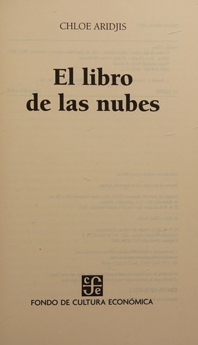 El libro de las nubes